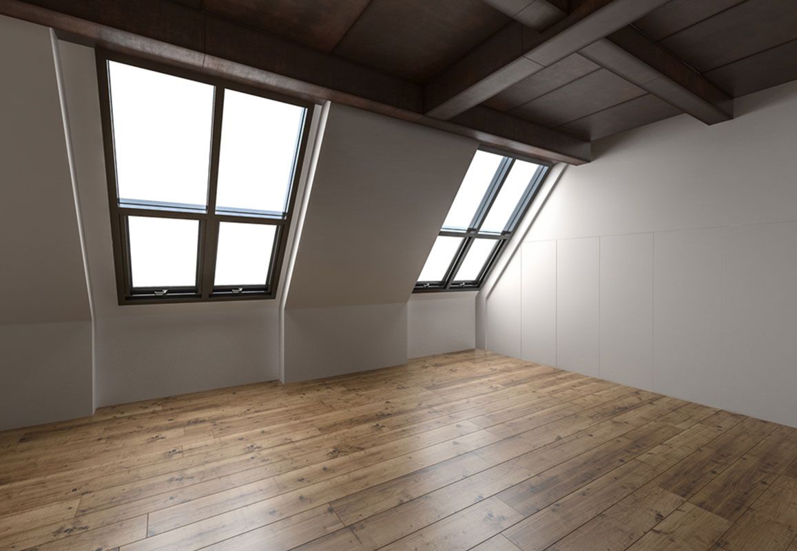 House extensions with skylights and wooden flooring